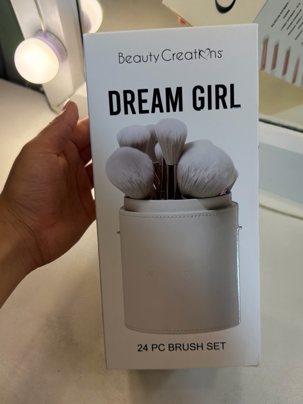 Beauty Creations Dream Girl Brush Set - White